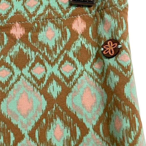 Matilda Jane Print It Ikat Crop Zipper Lace Leggings NWT - Picture 6 of 9